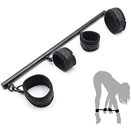 Stainless Steel Restraint Bar with Cuffs