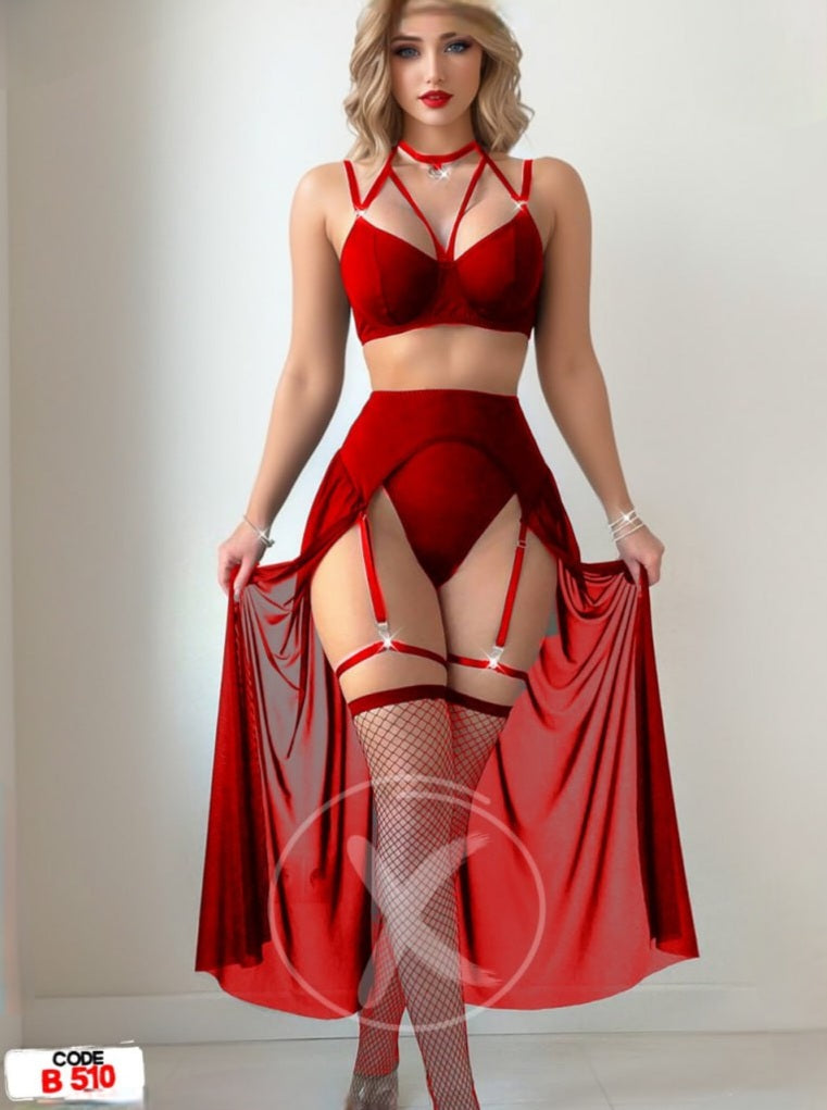 sexy lingerie with all pcs b510