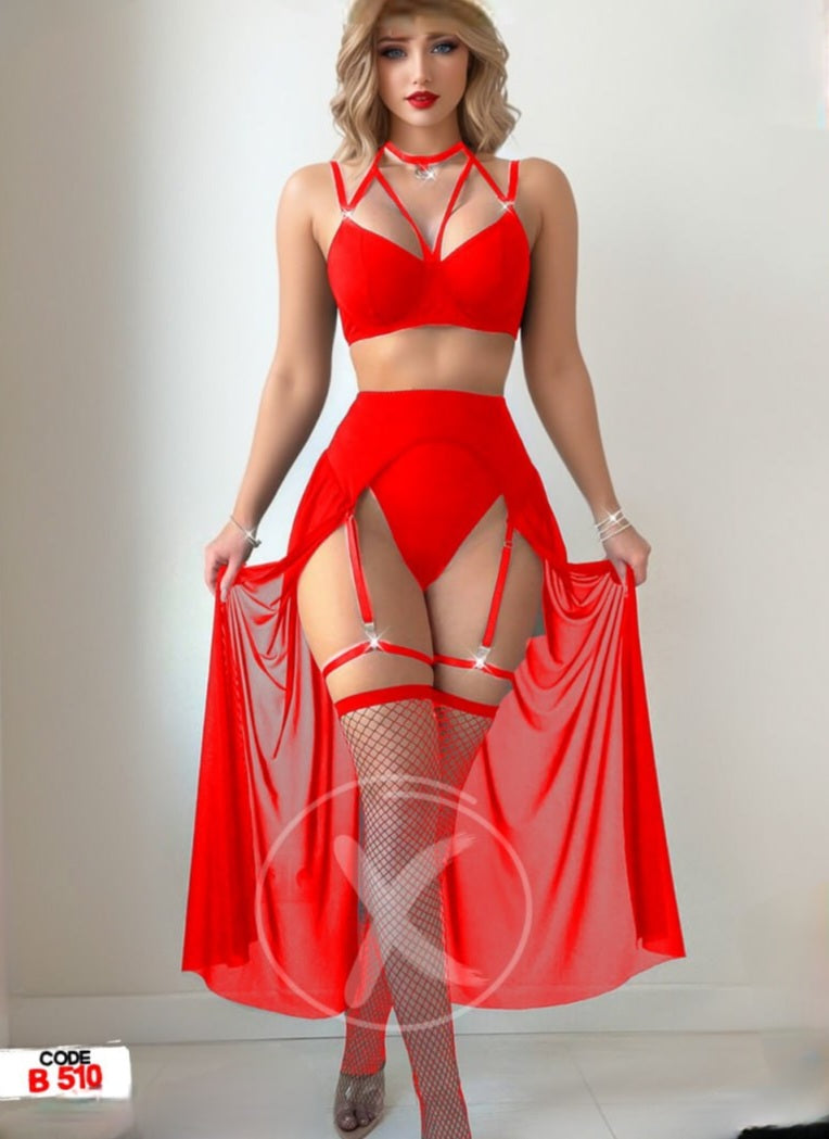 sexy lingerie with all pcs b510